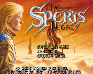 Speris Legacy, The (AGA)_Disk1 screen shot title